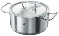 Zwilling Kochtopf TWIN CLASSIC, Bratentopf, Edelstahl, &Oslash; 24 cm, Edelstahl 18/10