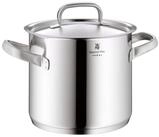 WMF Suppentopf Gourmet Plus Gem&uuml;setopf mit Deckel, 24 cm, Cromargan&reg; Edelstahl