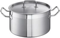 SCHULTE-UFER Fleischtopf Profi-Line i, Edelstahl (Set, 2-tlg., 1x Topf, 1 x...
