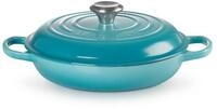 LE CREUSET Bratentopf Gourmet-Profitopf, Gusseisen, &Oslash; 30 cm, 6,7 l, 5,56 kg,