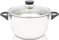 Kr&uuml;ger Fleischtopf Denver, Edelstahl, 3-Schichten-Thermoboden, Induktion