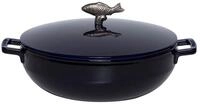 Staub Auflaufform La Cocotte 28cm rund Bouillabaisse Topf, Gusseisen
