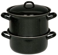 Riess Kochtopf Classic Spezialartikel, Kartoffelkocher 18 cm / 2,0 L - Emaille