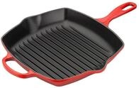 LE CREUSET Grillpfanne Grillpfanne 26x26 cm Signature Kirschrot