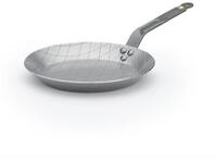 de Buyer Bratpfanne Mineral B, Steakpfanne 24 cm - Eisen mit...