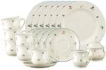 Geschirr-Set SELTMANN WEIDEN "Kaffeeservice Marieluise Streublumen 20er Set bunt",