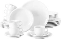 Seltmann Weiden Kombiservice Geschirr-Set, Service Compact (30-tlg), 6 Personen,