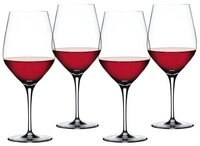 SPIEGELAU Weinglas Spiegelau Authentis Bordeauxglas 650 ml 4er Set, Glas
