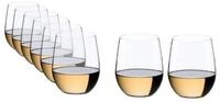RIEDEL THE WINE GLASS COMPANY Weinglas O Viognier Chardonnay 8er Set, Kristallglas