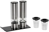 PEUGEOT Gew&uuml;rzm&uuml;hle Elis Sense DUO PM+SM 20cm STAINLESS STEEL