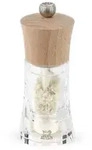 PEUGEOT Salzm&uuml;hle OL&Eacute;RON 14cm Acryl Buchenholz Natur Keramikmahlwerk Manuell