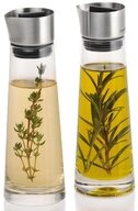 blomus Essigspender Essig & &Ouml;l Set Alinjo Spender Edelstahl matt / Glas /...