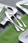 Esmeyer Geschirr-Set Besteck-Set Sylvia 24-teilig Chrom/Edelstahl 18/0