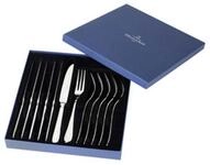 Villeroy & Boch Besteck-Set Oscar Steakbesteck Set 12-tlg., Edelstahl 18/10