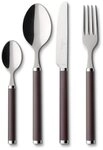 Villeroy & Boch Besteck-Set Play! chocolate brown Tafelbesteck 24tlg., Edelstahl /
