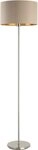 EGLO Stehlampe MASERLO Stehlampe - Stahl - E27 - 1X60W - IP20, Ein-/Ausschalter, ohne