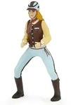 papo Actionfigur Papo 52009 Reiterin fashion blau