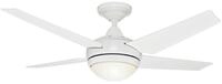 Hunter Deckenventilator Deckenventilator Sonic Wei&szlig; mit Licht & Fernbedienung