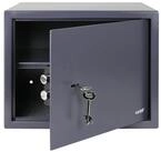 HMF M&ouml;beltresor Safe Tresor mit Schl&uuml;ssel, M&ouml;beltresor, mit Doppelbartschloss, 38