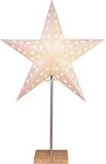 STAR TRADING LED Stern Star Leo Standleuchte, Papier, Beige/Braun, 60 x 43 cm