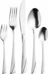 Mulex Besteck-Set Alabama (60-tlg), 12 Personen, Edelstahl 18/0, k&uuml;hles Design,