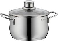 WMF Fleischtopf Diadem Plus, Cromargan&reg; Edelstahl Rostfrei 18/10 (2-tlg), breiter