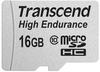Transcend microSDHC-Karte 16GB Class 10 Speicherkarte (inkl. SD-Adapter)