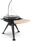 blumfeldt Feuerstelle Delion, (Set), Feuerschale Garten mit Grill Feuerkorb