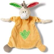 Nici Pl&uuml;schfigur Nici 39241 Schmusetuch Esel 25x25cm
