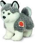 Teddy Hermann&reg; Kuscheltier Husky stehend, 23 cm, zum Teil aus recyceltem Material