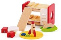 Hape Puppenhausm&ouml;bel Kinderzimmer (Set, 14tlg)