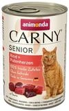 Animonda Carny Senior Rind + Putenherzen 400 g - 6 St&uuml;ck, Nassfutter f&uuml;r:...