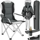 tectake Campingstuhl Gartenstuhl faltbar mit Polsterung, 60 x 88 x 110 cm...