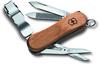 Victorinox Reiseformfeile Nail Clip Wood 580 - Nagelpflege-Tool Walnussbraun