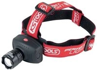 KS Tools LED Stirnlampe perfectLight Kopflampe mit Fokus 140 Lumen 550.1238