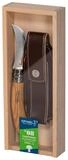 Opinel Zubereitungsmesser Pilzmesser Eichenholz inkl. Holzbox und Etui