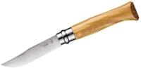 Herbertz Taschenmesser Opinel Geschenkset No 08, Olivenholz mit Etui