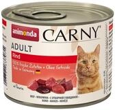 Animonda Carny Adult Rind pur 200 g - 6 St&uuml;ck, Nassfutter f&uuml;r: Katze