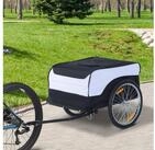 HOMCOM Fahrradlastenanh&auml;nger Transportanh&auml;nger Lastenanh&auml;nger CargoTrailer