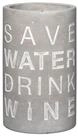 R&auml;der Weink&uuml;hler r&auml;der Weink&uuml;hler Save Water Drink Wein Beton