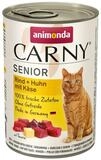 Animonda Carny Senior Rind + Huhn mit K&auml;se 400 g - 6 St&uuml;ck, Nassfutter f&uuml;r:...