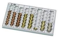 WEDO Geldkassette Geld-Z&auml;hlbrett lgrau