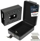 HMF Geldkassette hochwertiger und robuster Autosafe, abschlie&szlig;bare Box,