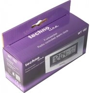 technoline Wecker WT182 Thermometer Silber