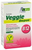 Avitale GmbH VEGGIE Depot Vitamin B12+Magnesium+Fols&auml;ure Tabl. Tabletten, 60...