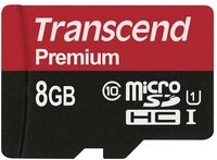 Transcend Transcend Premium microSDHC-Karte Industrial 8 GB Class 10, UHS-I