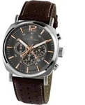 Jacques Lemans Chronograph Lugano 1-1645H, Quarzuhr, Armbanduhr, Herrenuhr,...