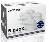 PerloPur Kalk- und Wasserfilter Unimax Filterkartuschen Pack 5 f&uuml;r Maxtra Filter,