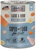 MAC'S Lachs & Huhn 800 g - 6 St&uuml;ck, Nassfutter f&uuml;r: Katze
