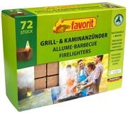 ALSCHU Grillanz&uuml;nder Grill- und Kaminanz&uuml;nder aus Naturholz 72 St&uuml;ck